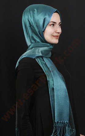 500-0010-16 ÇİFT YÖNLÜ İPEKSİ ŞAL