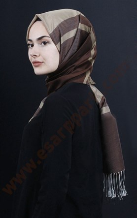 500-0012-01 ÇİFT YÖNLÜ İPEKSİ ŞAL