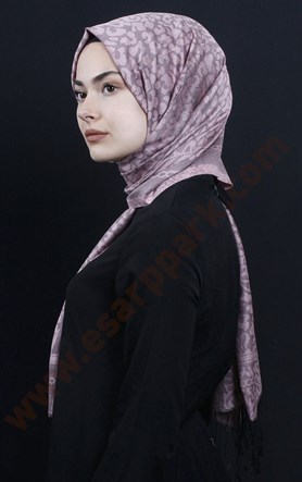500-0013-02 ÇİFT YÖNLÜ İPEKSİ ŞAL
