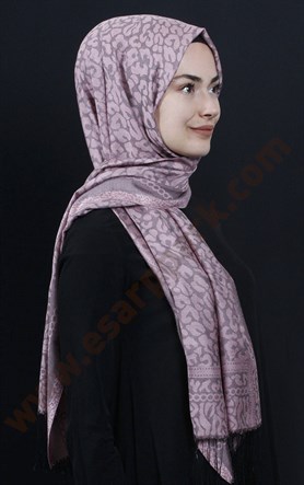 500-0013-02 ÇİFT YÖNLÜ İPEKSİ ŞAL