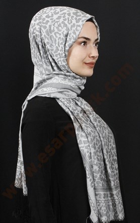 500-0013-03 ÇİFT YÖNLÜ İPEKSİ ŞAL