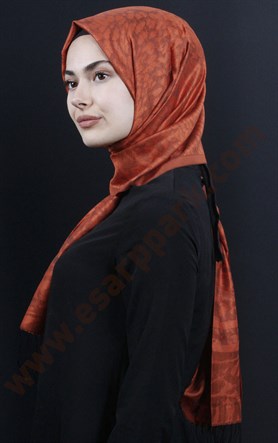 500-0013-14 ÇİFT YÖNLÜ İPEKSİ ŞAL