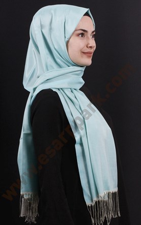 500-0013-18 ÇİFT YÖNLÜ İPEKSİ ŞAL