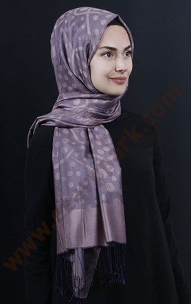 500-0013-23 ÇİFT YÖNLÜ İPEKSİ ŞAL