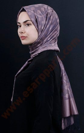 500-0013-23 ÇİFT YÖNLÜ İPEKSİ ŞAL