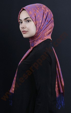 500-0013-31 ÇİFT YÖNLÜ İPEKSİ ŞAL