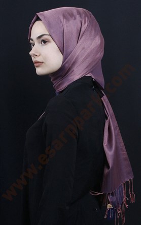 500-0013-33 ÇİFT YÖNLÜ İPEKSİ ŞAL