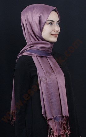500-0013-33 ÇİFT YÖNLÜ İPEKSİ ŞAL