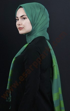 500-0013-37 ÇİFT YÖNLÜ İPEKSİ ŞAL