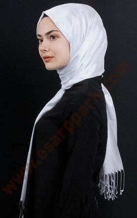 500-0013-38 ÇİFT YÖNLÜ İPEKSİ ŞAL