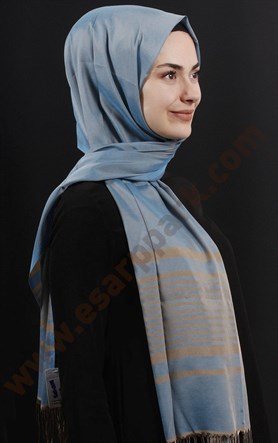 500-0013-50 ÇİFT YÖNLÜ İPEKSİ ŞAL