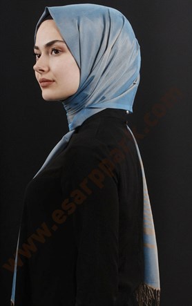 500-0013-50 ÇİFT YÖNLÜ İPEKSİ ŞAL