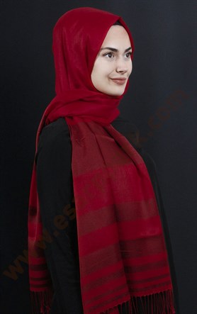 500-0013-51 ÇİFT YÖNLÜ İPEKSİ ŞAL