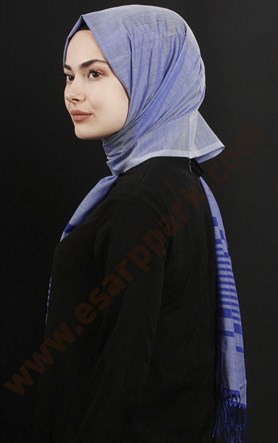 500-0013-53 ÇİFT YÖNLÜ İPEKSİ ŞAL