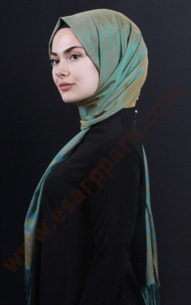 500-0013-57 ÇİFT YÖNLÜ İPEKSİ ŞAL