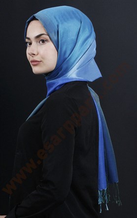 500-0013-72 ÇİFT YÖNLÜ İPEKSİ ŞAL