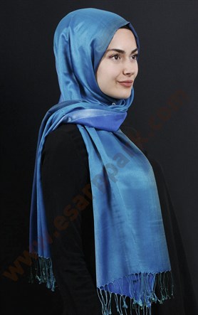 500-0013-72 ÇİFT YÖNLÜ İPEKSİ ŞAL