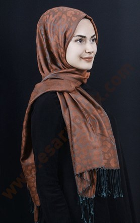 500-0013-78 ÇİFT YÖNLÜ İPEKSİ ŞAL