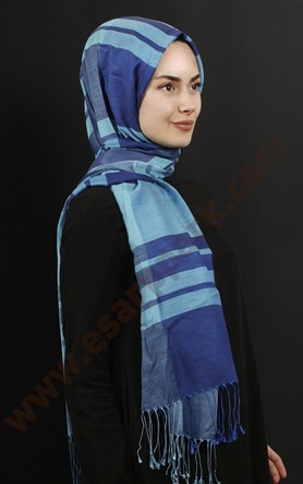 500-0013-81 ÇİFT YÖNLÜ İPEKSİ ŞAL