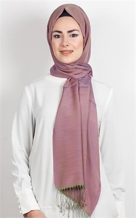 500-0013-83 ÇİFT YÖNLÜ İPEKSİ ŞAL
