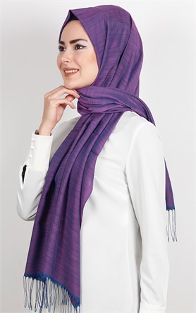 500-0013-89 ÇİFT YÖNLÜ İPEKSİ ŞAL