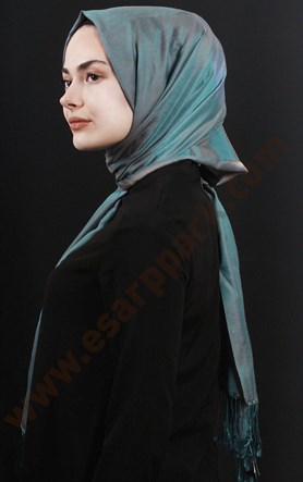 500-0013-91 ÇİFT YÖNLÜ İPEKSİ ŞAL