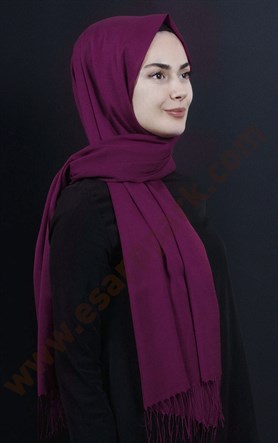 500-0014-01 ÇİFT YÖNLÜ İPEKSİ ŞAL
