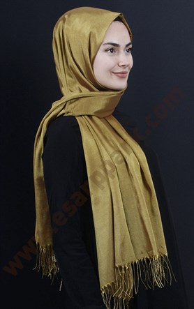 500-0014-06 ÇİFT YÖNLÜ İPEKSİ ŞAL