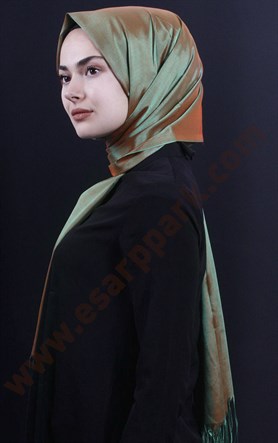 500-0014-07 ÇİFT YÖNLÜ İPEKSİ ŞAL