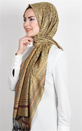 500-0015-01 ÇİFT YÖNLÜ İPEKSİ ŞAL