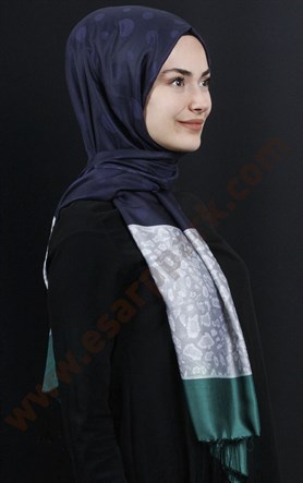 500-0015-05 ÇİFT YÖNLÜ İPEKSİ ŞAL