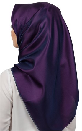 Delux Tafta Eşarp 1000-18 Mor