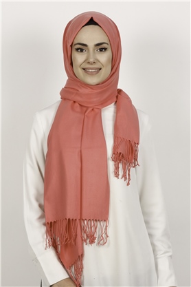 Kalın Paşmina Şal 520-0001-34 Pembe