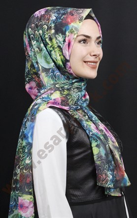 Fiesta Krep Şal 525-0001-25 