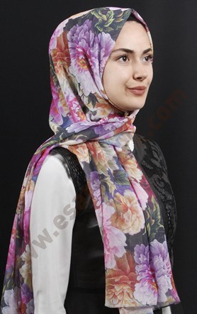 Fiesta Krep Şal 525-0001-28 