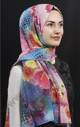 Fiesta Krep Şal 525-0001-37 