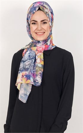 Fiesta Krep Şal 525-0001-64