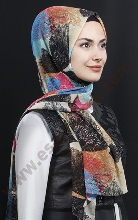 Fiesta Krep Şal 525-0001-67 