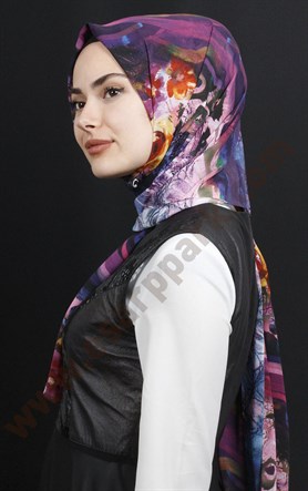 Fiesta Krep Şal 525-0001-70 