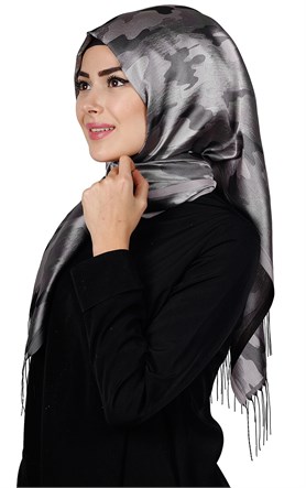 Kamuflaj İpeksi Şal 5550-3
