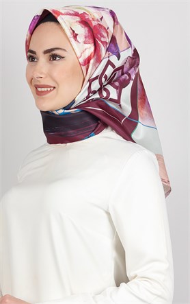 Piramit Tafta Dijital Eşarp 1920-6