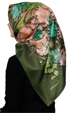 Piramit Tafta Dijital Eşarp 1900-5