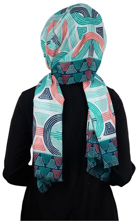 Pamuklu Desenli Şal 5371-13