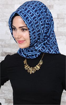 102-0027-07 U.S POLO ASSN EŞARP LACİVERT MAVİ