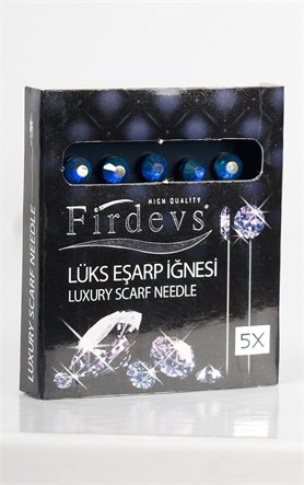 303-0001-05 KRİSTAL EŞARP İĞNESİ