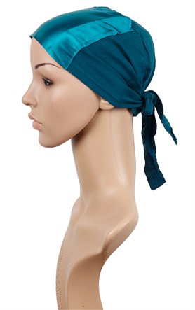 Saten Eşarp Bonesi 2508-18