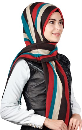 Kışlık Yünlü Şal 5183-6