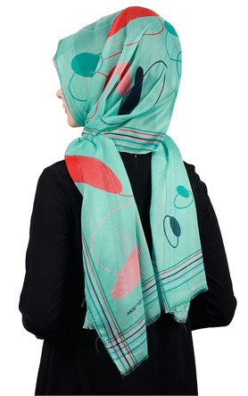 Pamuklu Desenli Şal 5771-2