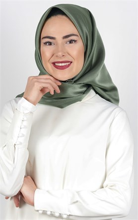 Delux Tafta Eşarp 1000-30 Mint Yeşili