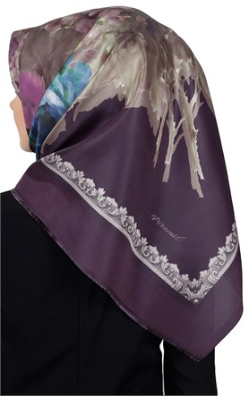 Piramit Tafta Dijital Eşarp 1916-7